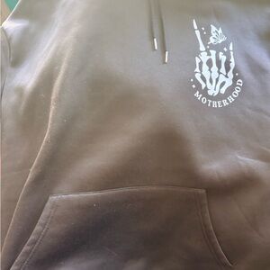 Women’s Black Motherhood Hoodie